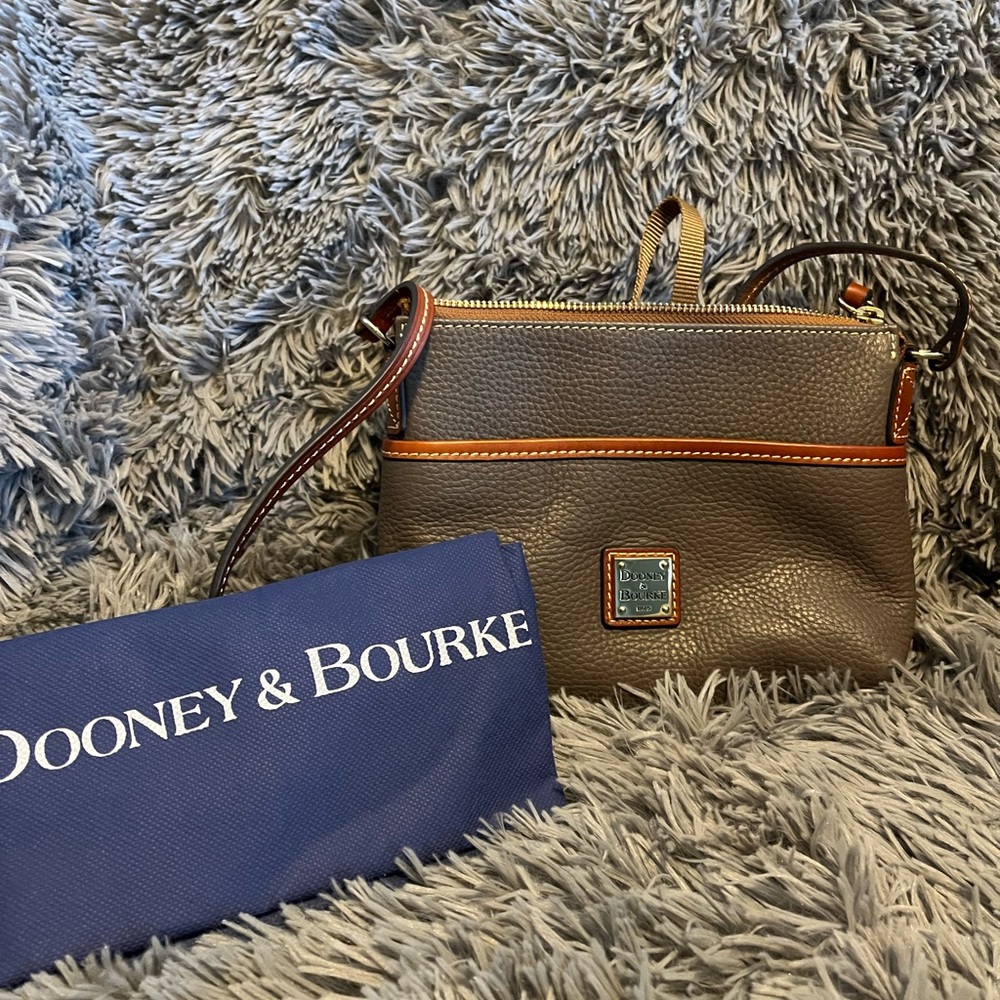Dooney & Bourke Brown Crossbody Bag